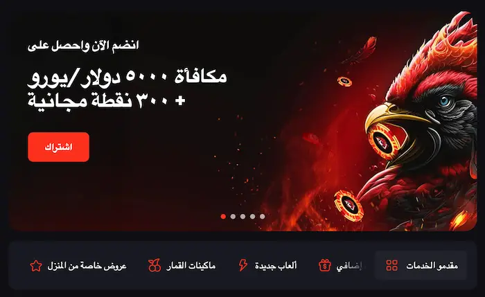 كازينو RoosterBet banner